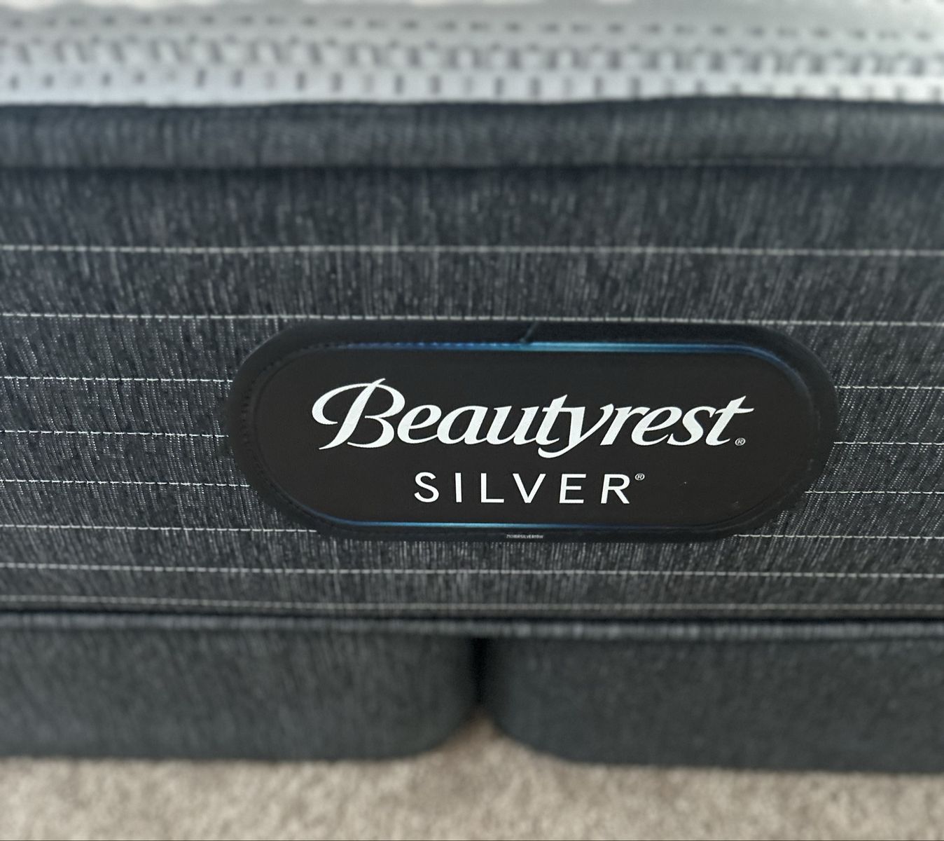 Beautyrest Silver King Mattress, Topper & Box Spring Set