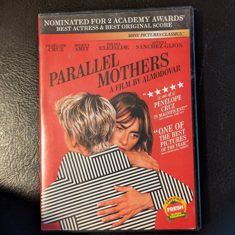 Parallel Mothers DVD in Spanish with subtitles