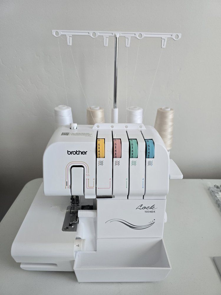 Brother 1034DX Serger Freearm