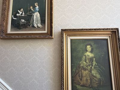 Matching Vintage-Style Framed Wall Art – Set of 2