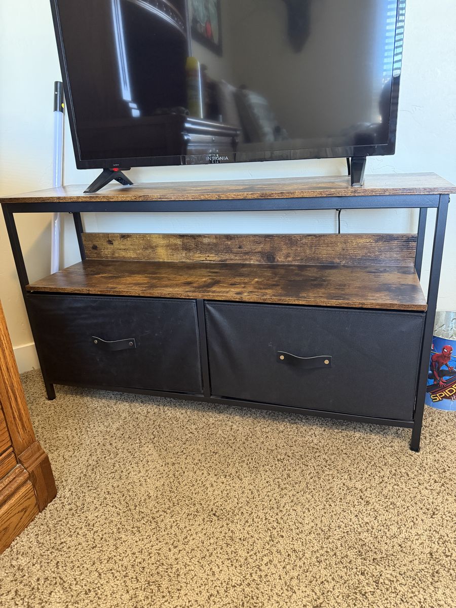 TV Stand with 2 Drawers