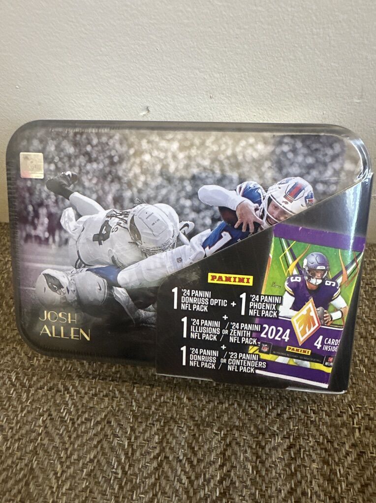 Josh Allen **NEW**MJ Holding Tin & 19 Cards