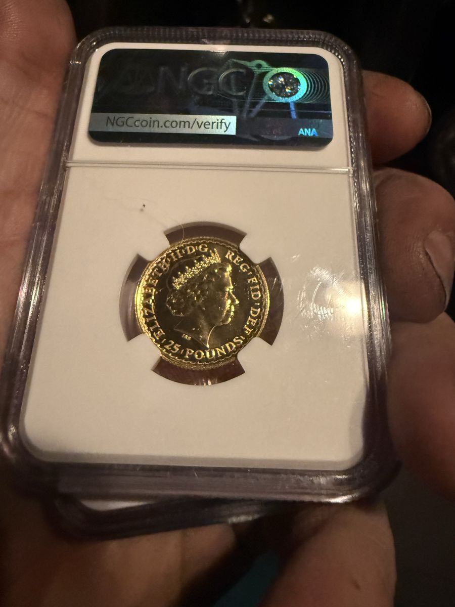 1986 $10 Gold Eagle – NGC MS69 (1/4 oz Gold)