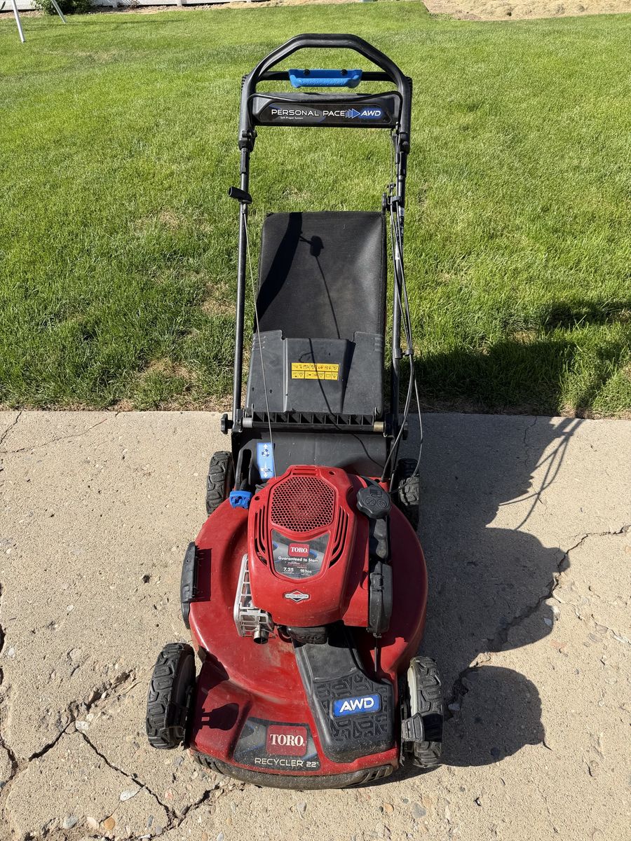 Toro Recycler 22" Personal Pace AWD Lawn Mower