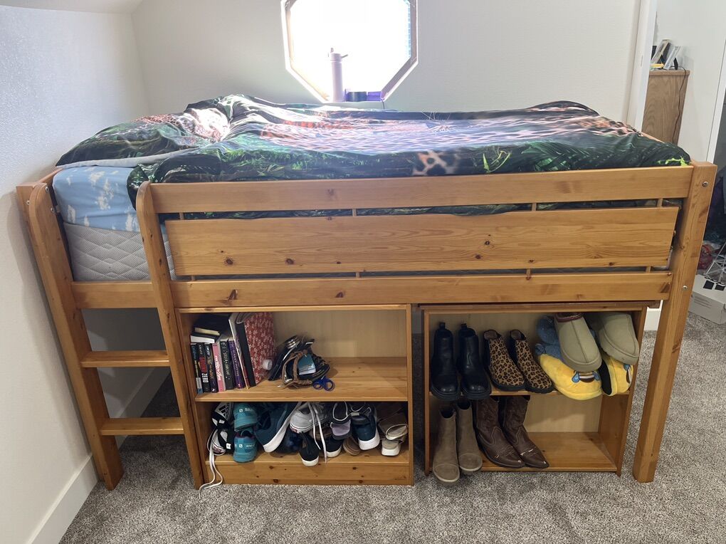 Twin Bed With Desk And Storage