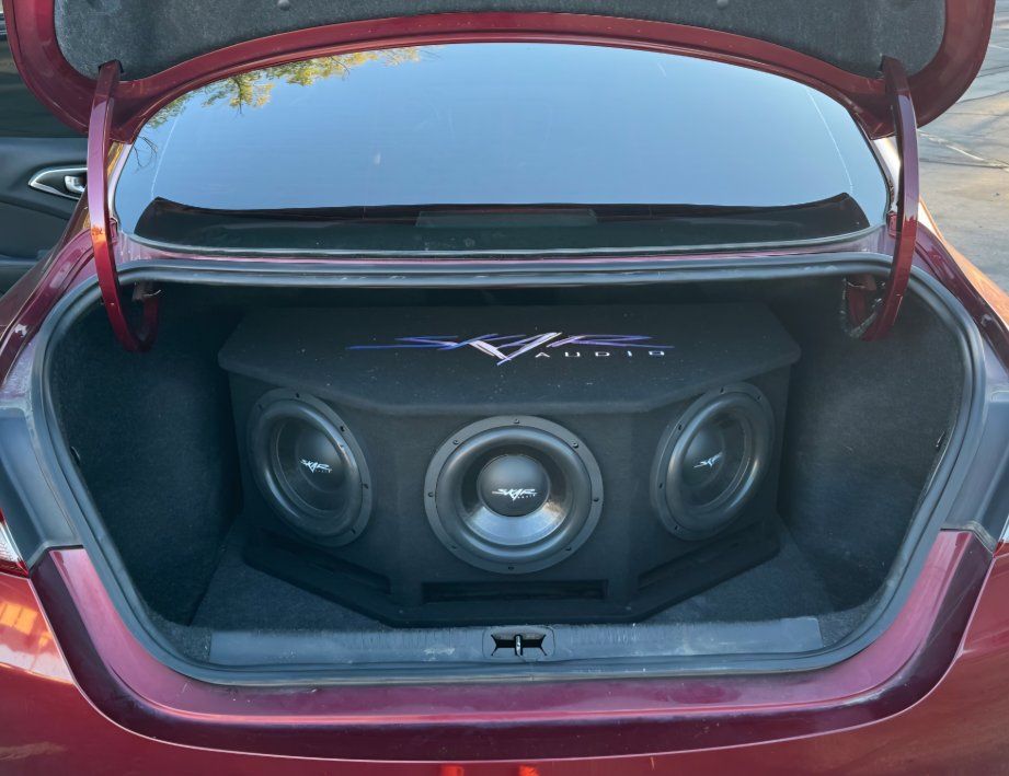 3 10" SKAR sub woofers in box