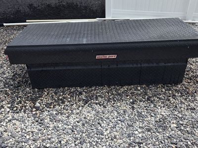 Weather guard truck bed tool box