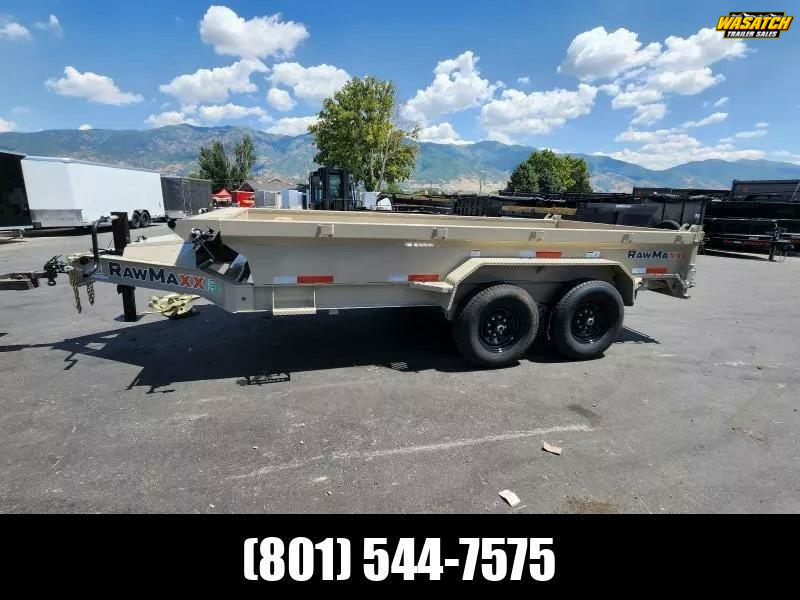 2025 RawMaxx 7X14 14K GDX Dump Trailer