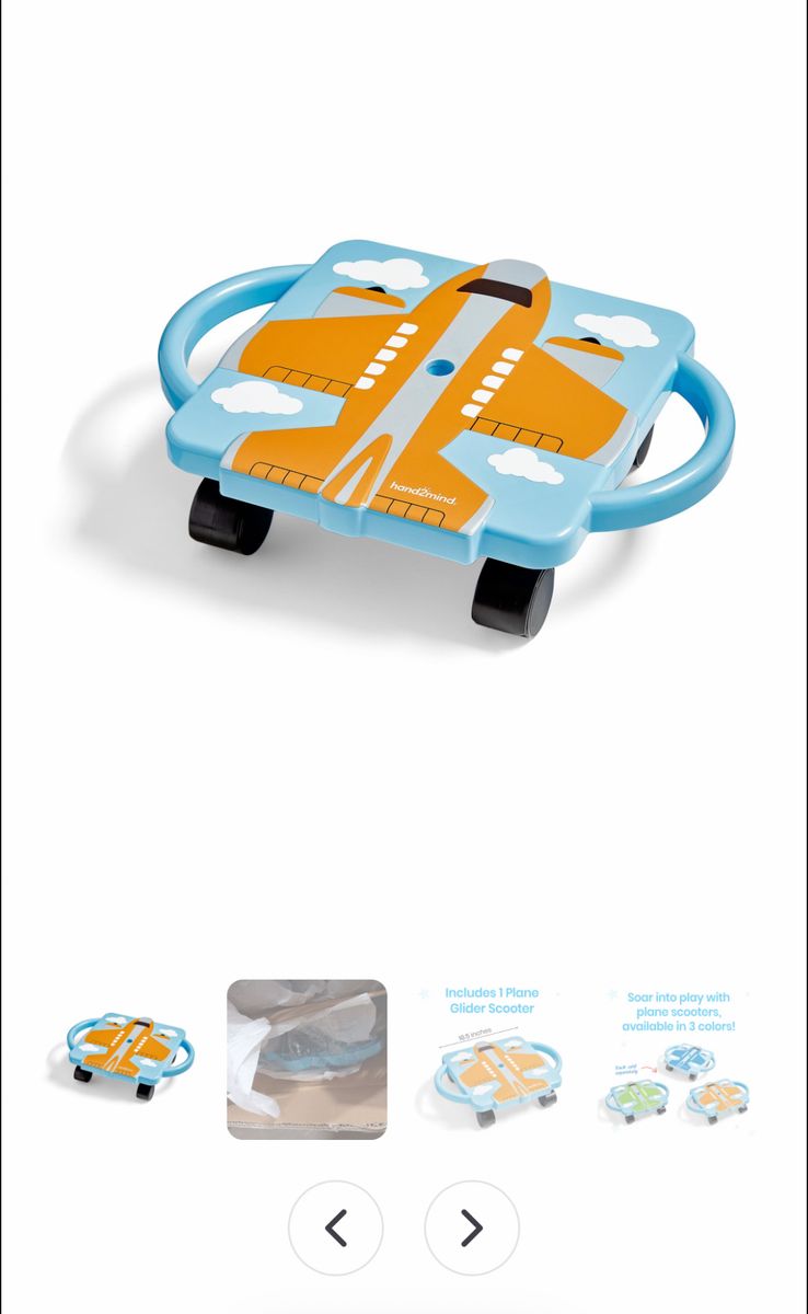 Hand2mind kids glider scooter board
