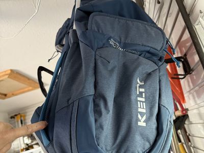 Kelty Journey PerfectFIT Child Carrier Backpack - Blue, Used