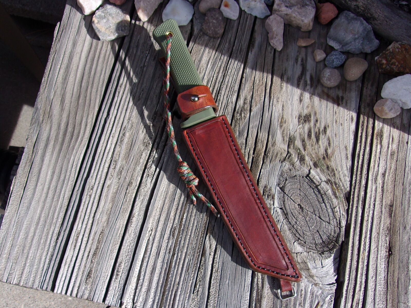 LF Custom Leather Sheath for the Cold Steel Recon Tanto