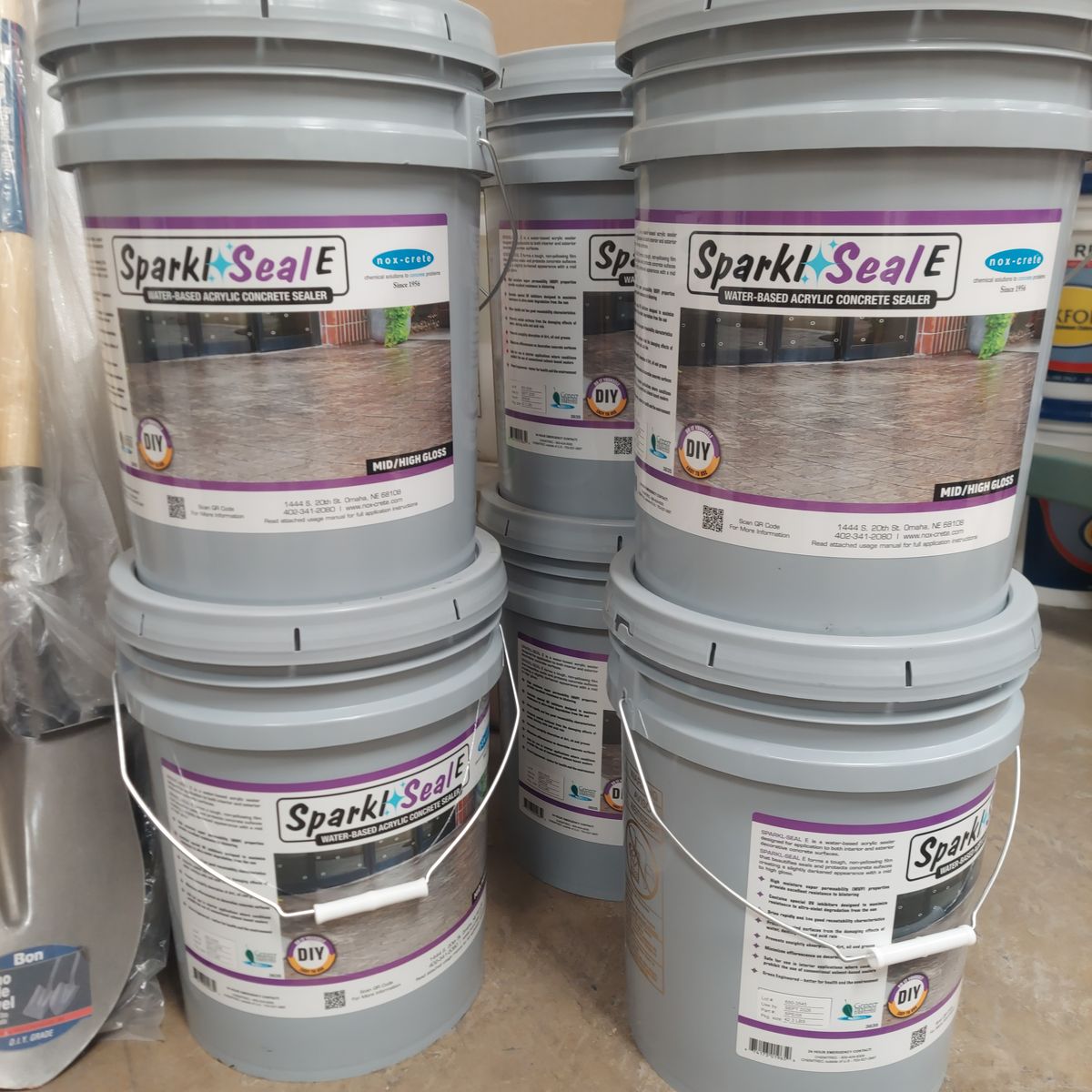Sparkl Seal E WATER BASED ACRYLIC CONCRETE SEALER