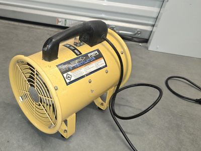 Chicago Electric 8" Portable Ventilator Fan 1590 CFM High/1378 CFM Low for Confined Spaces (asking price o.b.o.)