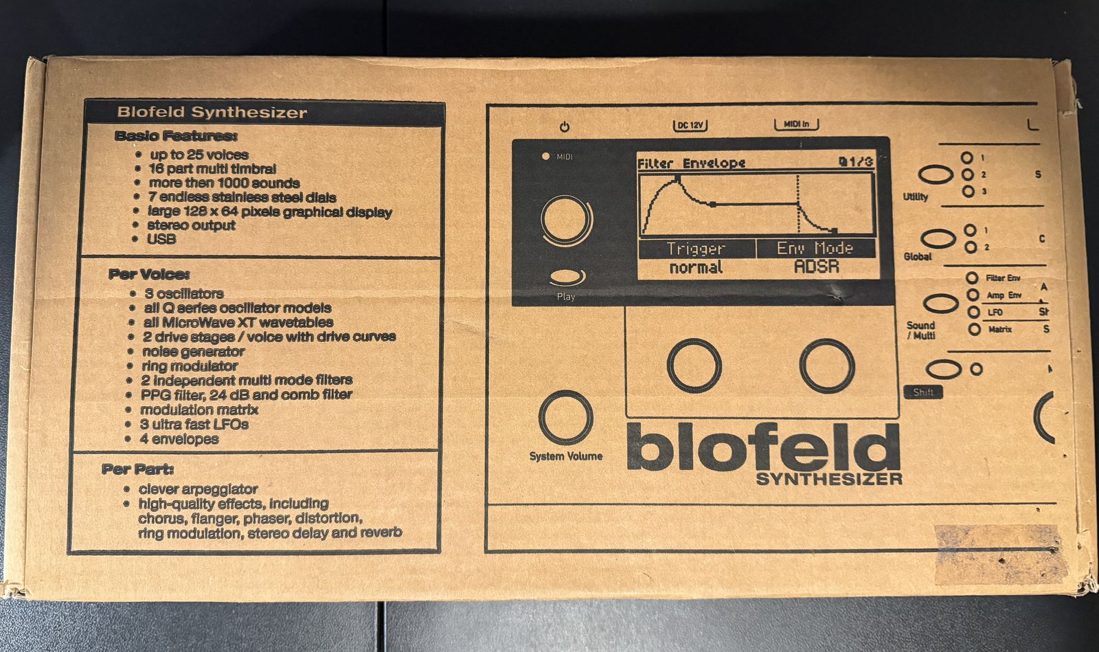 Waldorf Blofeld Desktop Synthesizer 