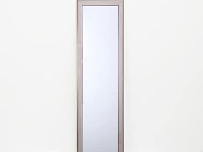 Full-Length Silver-Framed Wall/Door Mirror