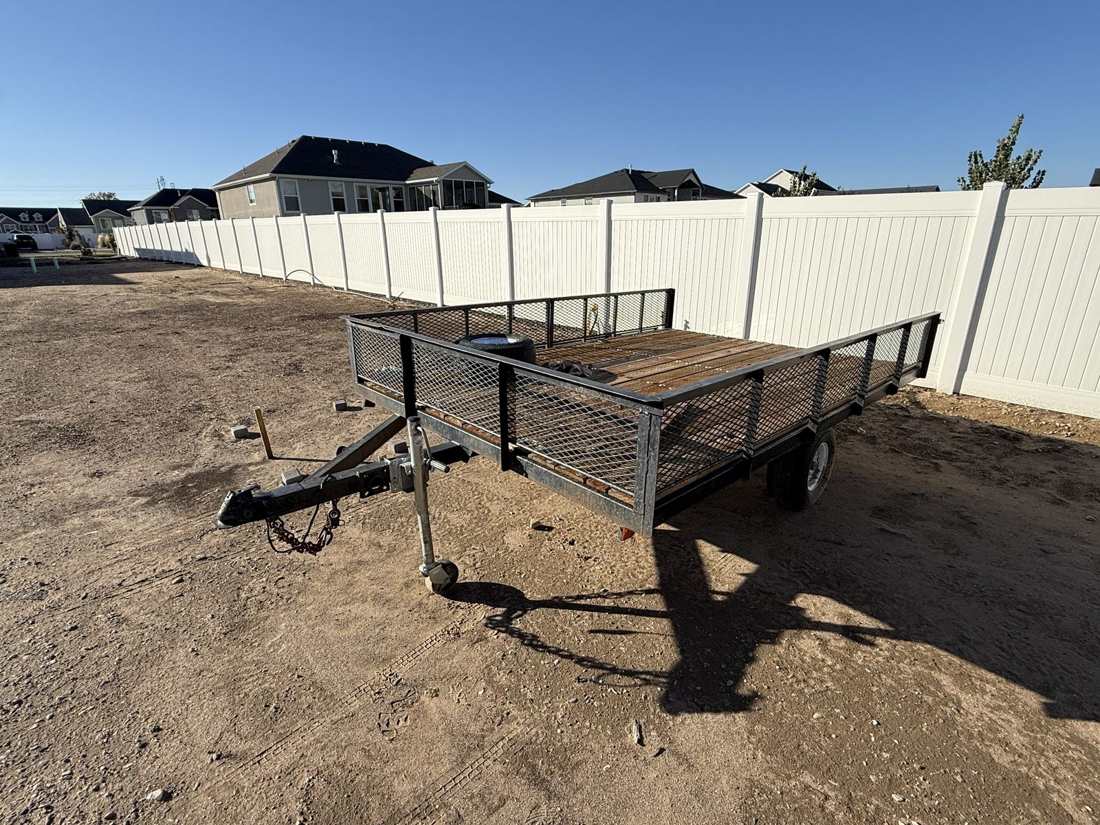 6x10 2 place ATV trailer