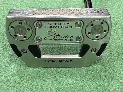 New Scotty Cameron Fastback Studio Style Putter W/Headcover