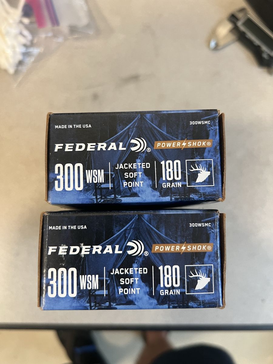 36 rounds 300 WSM new factory