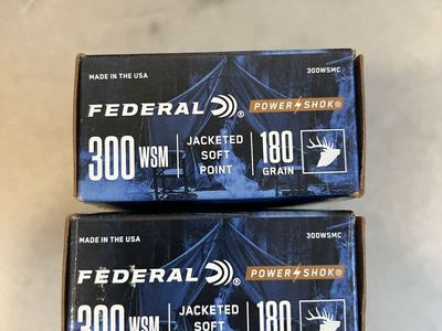 36 rounds 300 WSM new factory