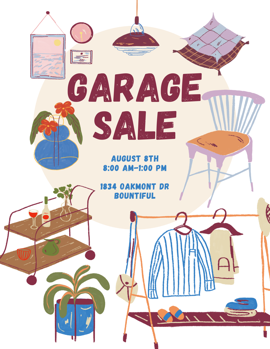 East Bountiful Back to School Yard Sale