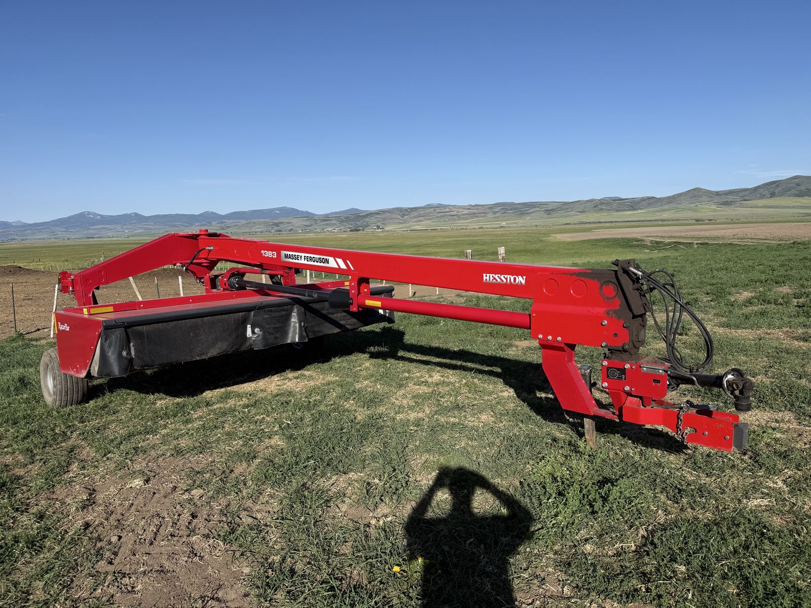 Massey Ferguson Hesston 1383 RazorBar Haybine Mower Conditioner
