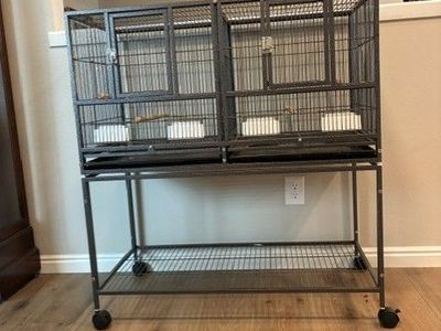 Double Breeding Bird Cage