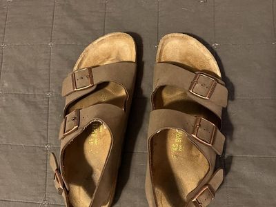 Birkenstock Milano Sandals Brown Size 45 Regular