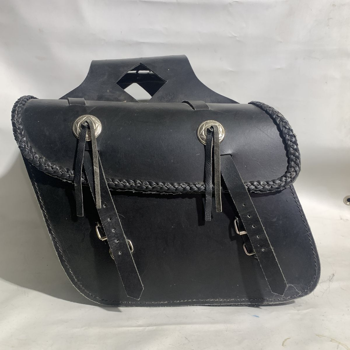 Leather Saddle bags for motorcycles