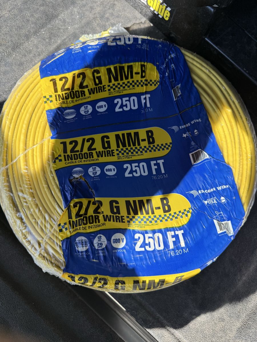 Romex. 12/2. 250 ft roll
