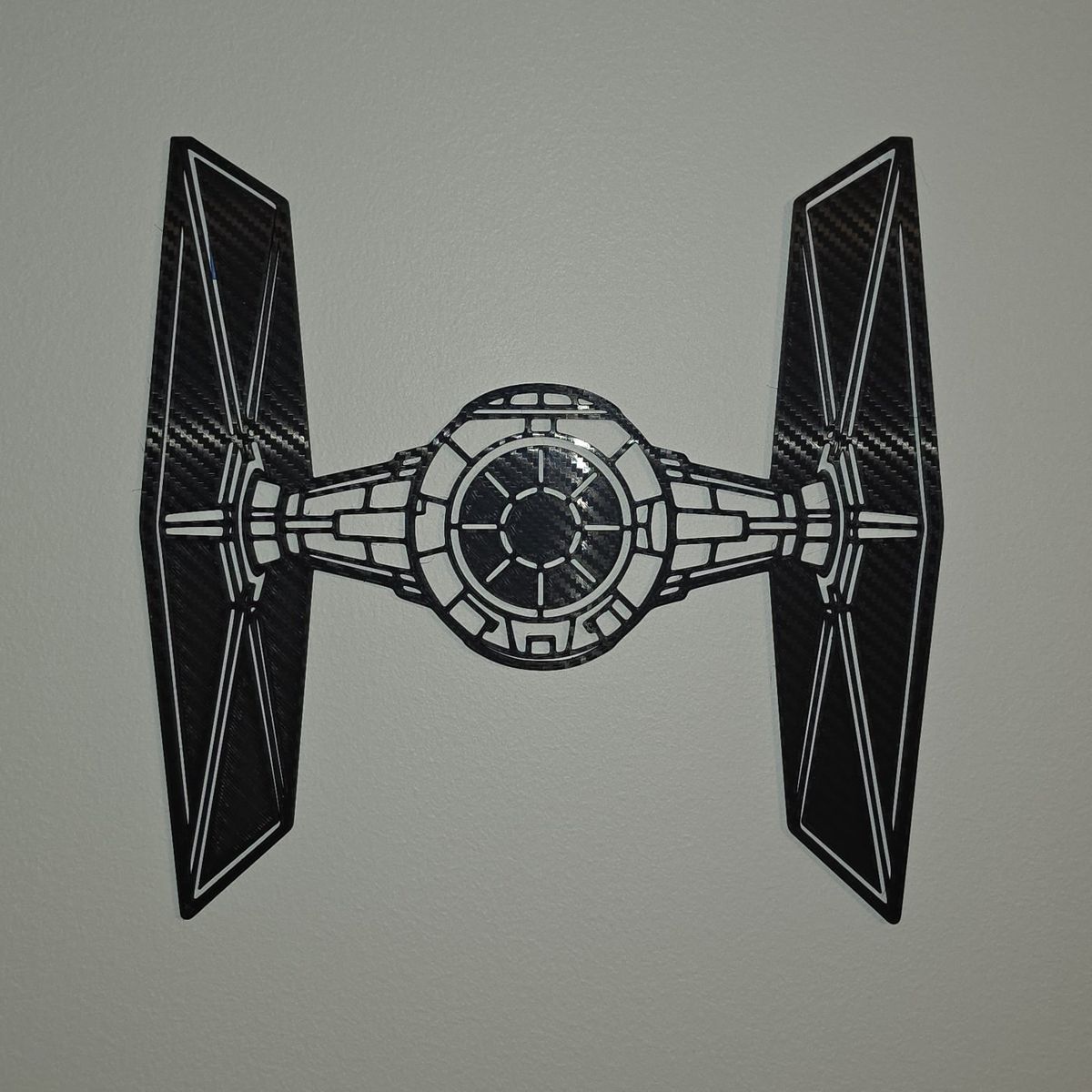 Star Wars Carbon Fiber Texture TIE Fighter