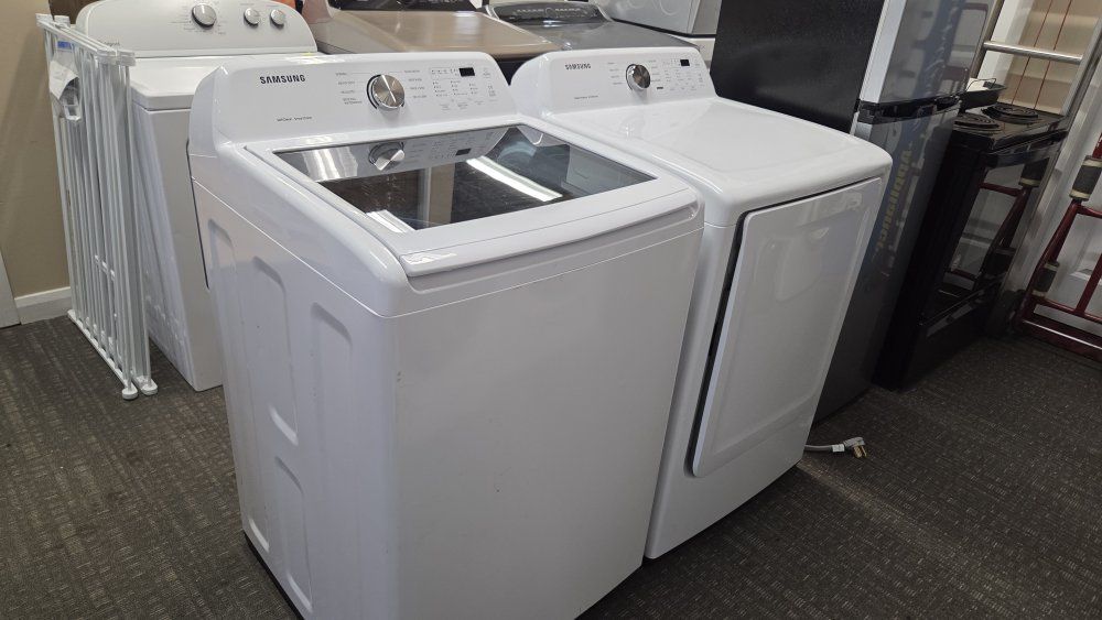 Samsung Top-Load Washer & Dryer Set