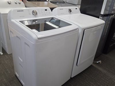 Samsung Top-Load Washer & Dryer Set