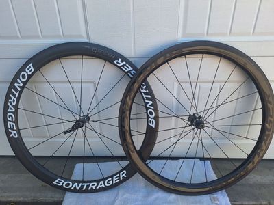 Bontrager Aeolus 5 tubulars, rim brake - rear brand new
