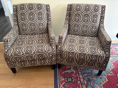 Pair of Ashley arm chairs
