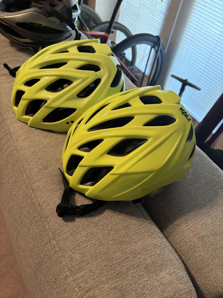 2 Day-Glo Kali Helmets-Size L/XL $ave $$