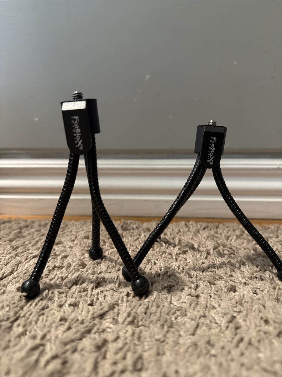2 Fotodiox micro flex table top tripod