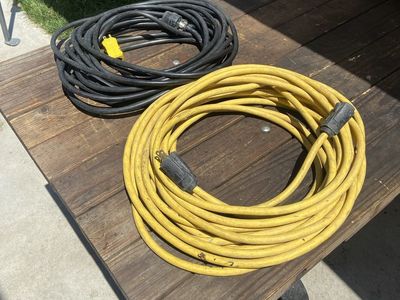 50 ft. Extension cords ( black sold)