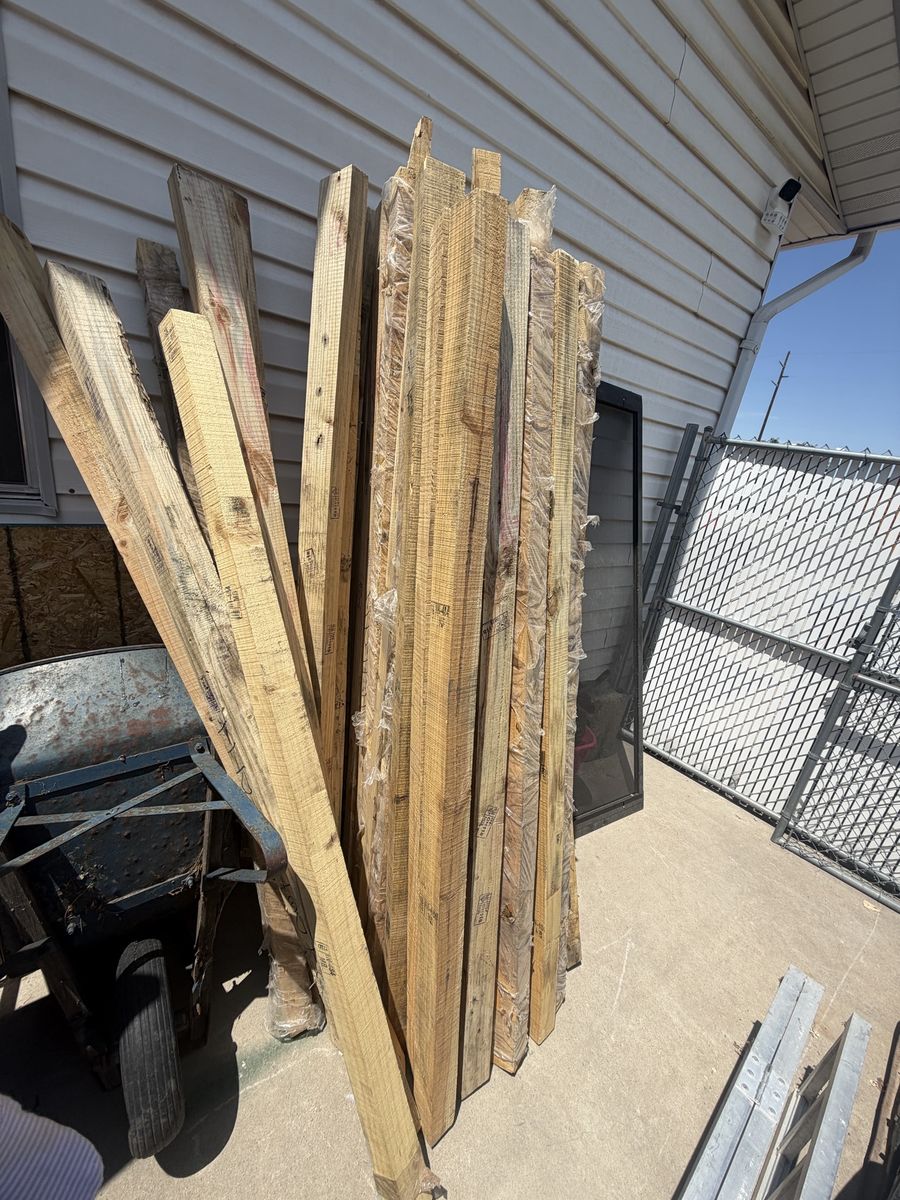 Reclaimed Lumber posts 2x3’s