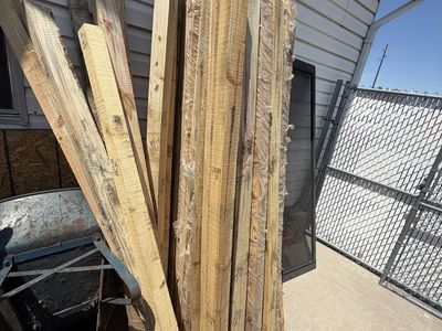 Reclaimed Lumber posts 2x3’s
