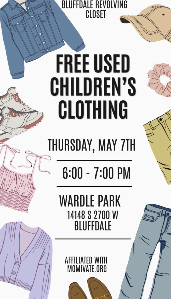 Free Childrens' Clothing Event - Bluffdale