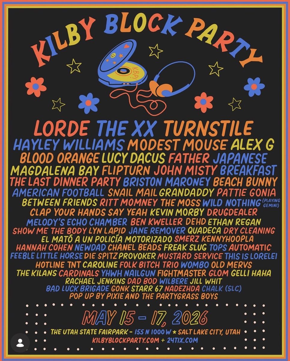 ISO Kilby block party SUNDAY ticket!!