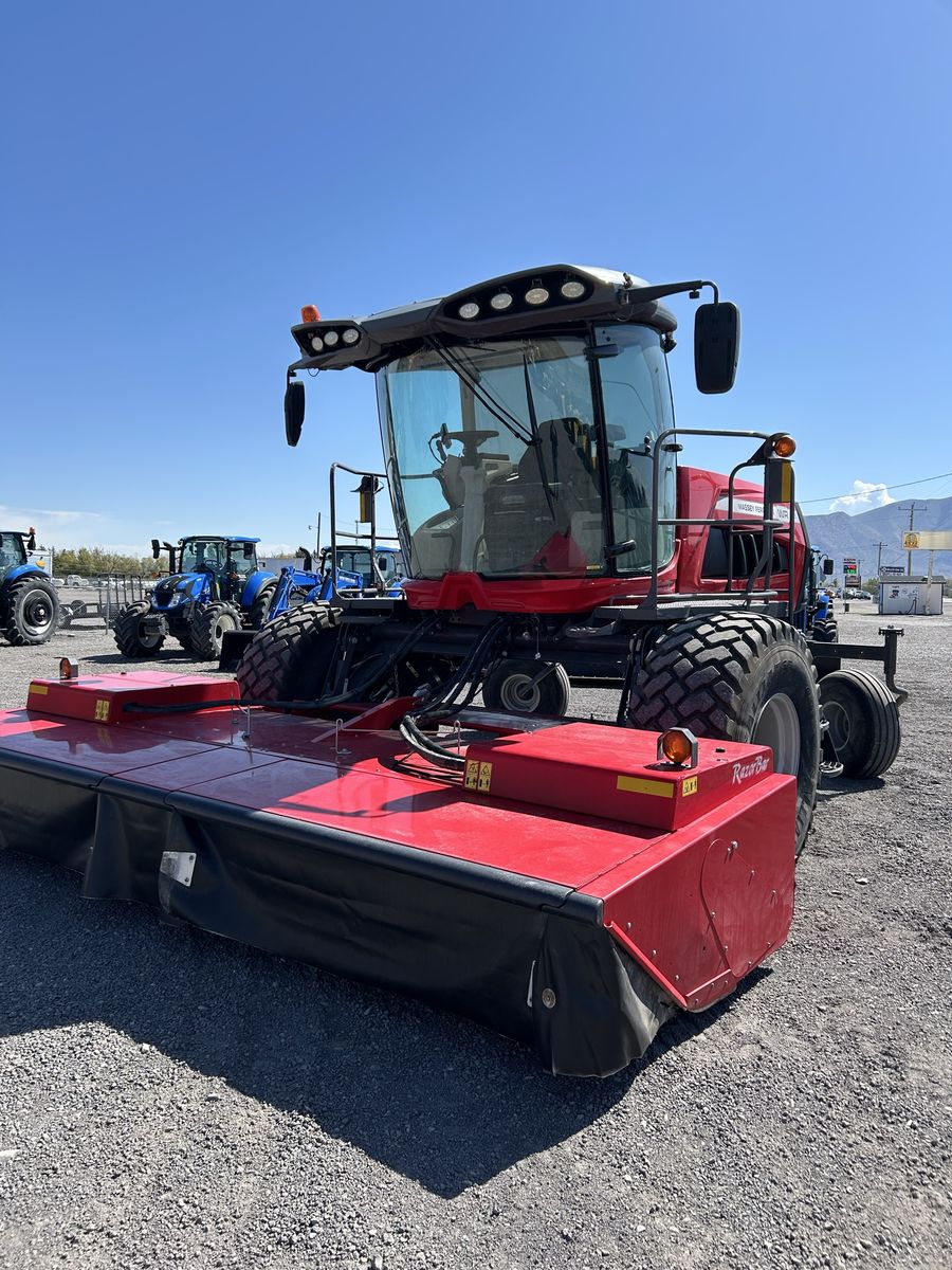 Lightly Used 2023 Massey Ferguson WR265 Self Propelled Swather