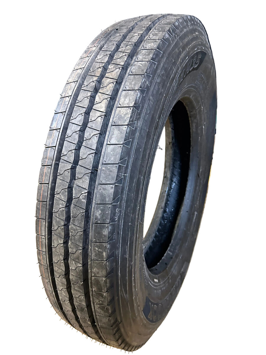 2 NOS HANKOOK SMART FLEX AH35 BSW  8 19.5 124/122L 12PLY COMMERCIAL TIRE 3002660