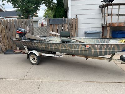 1456 Jon boat, trailer motor