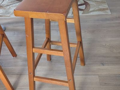 Brown Counter Stool