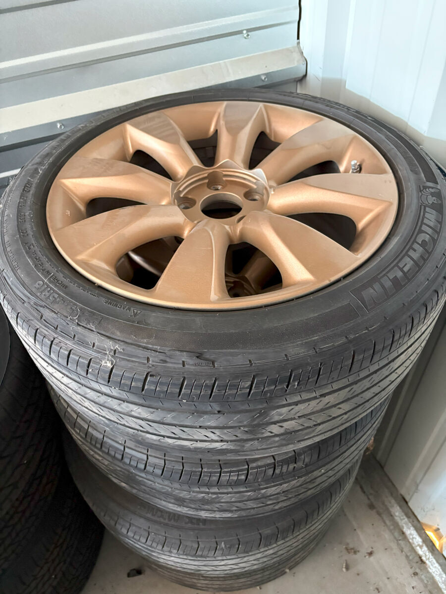 Set of 4 Nissan Maxima Premium Rims and Tires P245-45R18