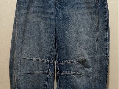 We The Free by Free People Barrel Jeans Size 24