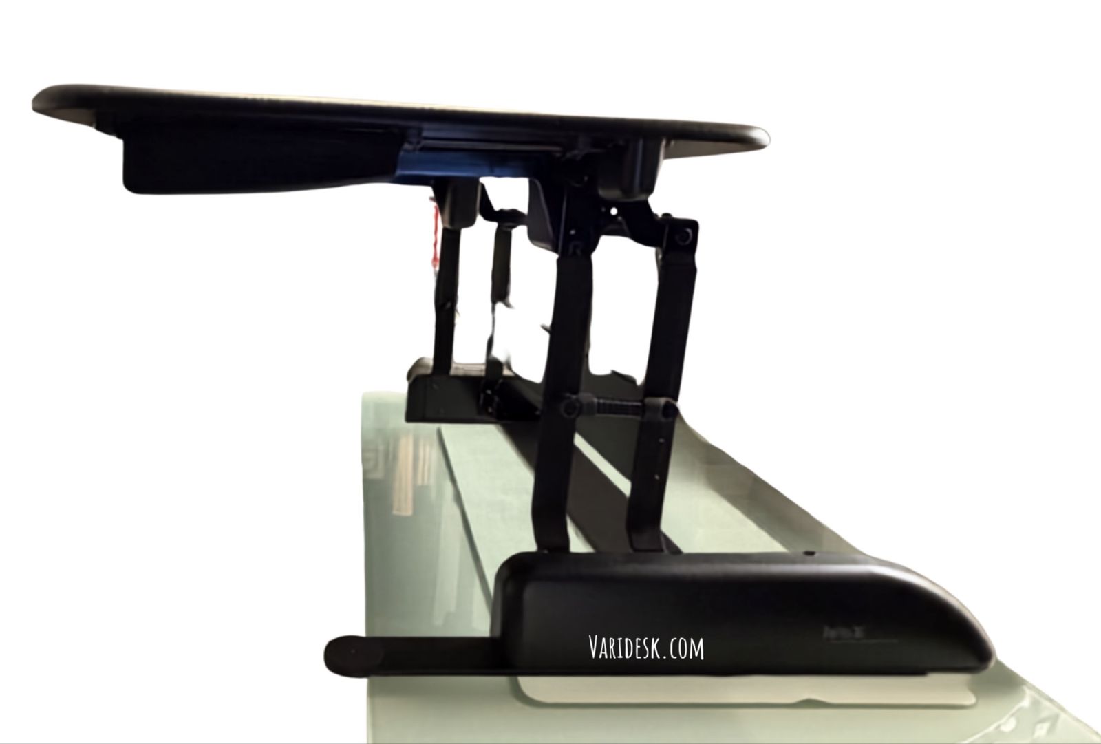 VariDesk Standing Desk Converter Height Adjustable Black Desktop Riser