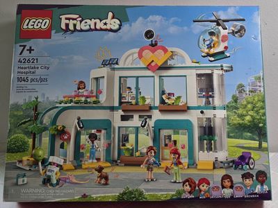 LEGO Friends Heartlake City Hospital Set 42621 Building Toy with Instruction Manual