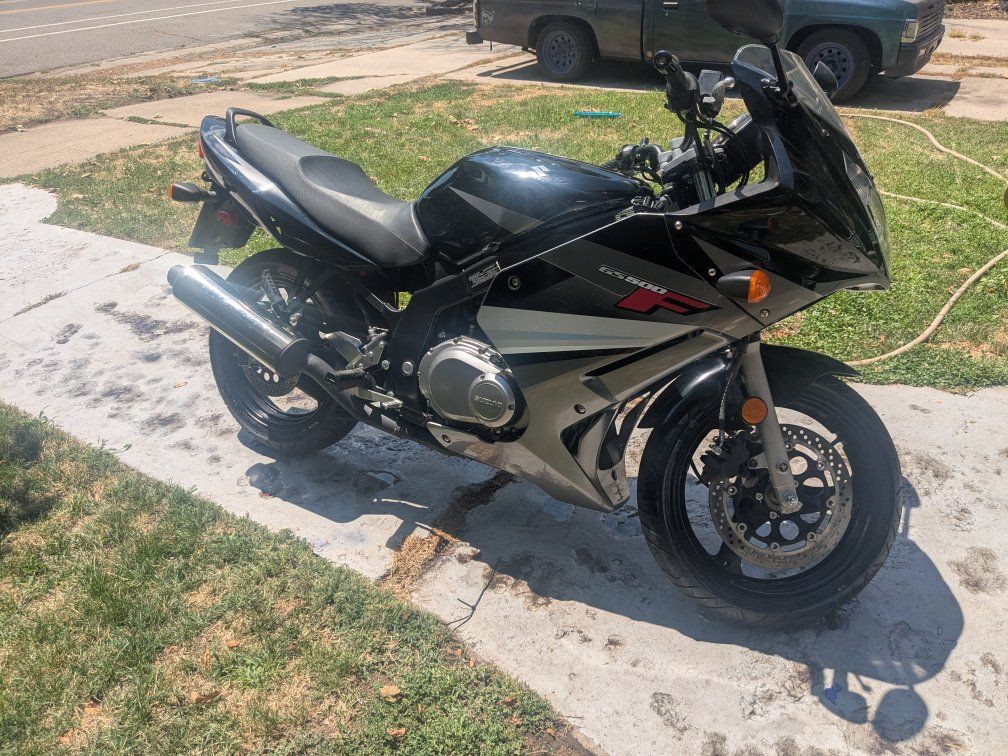 Suzuki GS500F Sportbike - Black/Silver, Low Miles, Excellent Condition